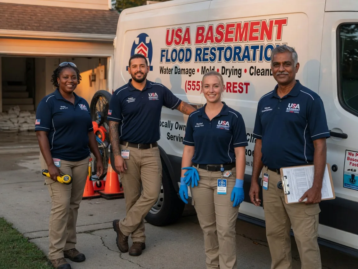 Basement Flood Cleanup company in Bonita, LA