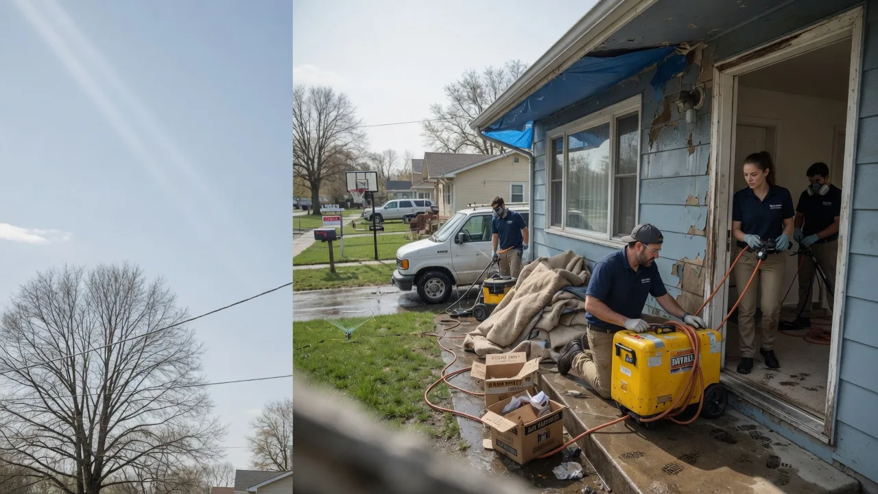 Basement Flood Cleanup in Bonita, LA near me